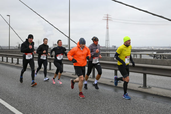 Köhlbrandbrückenlauf 2021, Hamburg, 19.12.21
