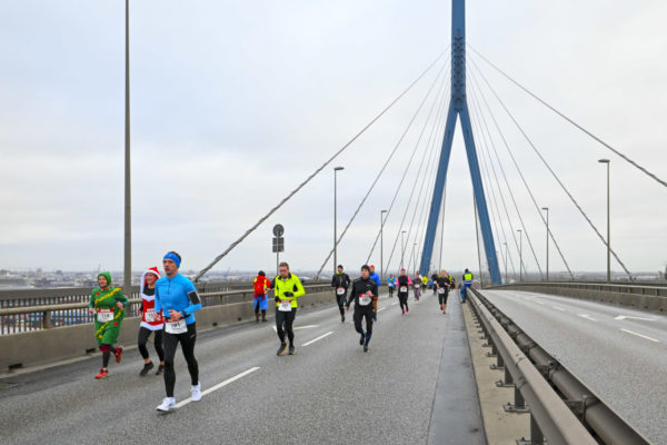 Köhlbrandbrückenlauf 2021, Hamburg, 19.12.21