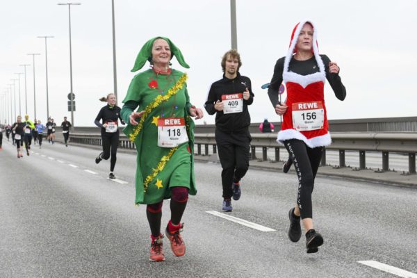 Köhlbrandbrückenlauf 2021, Hamburg, 19.12.21