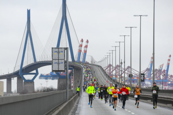 Köhlbrandbrückenlauf 2021, Hamburg, 19.12.21