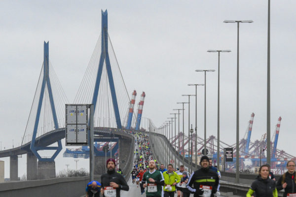 Köhlbrandbrückenlauf 2021, Hamburg, 19.12.21